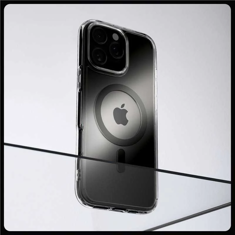 Spigen Ultra Hybrid Mag MagSafe Apple iPhone 16 Pro – dėklas telefonui pilkos spalvos