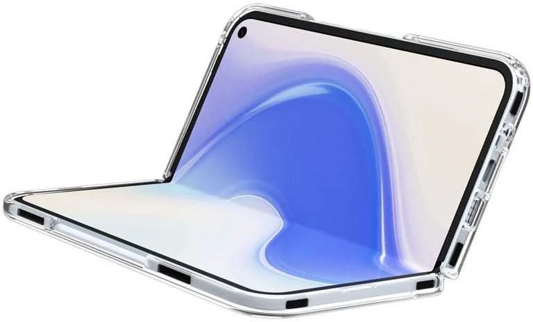 Dėklas Spigen „Ultra Hybrid MagSafe“, skaidriai baltas – „Google Pixel 10 Pro Fold“