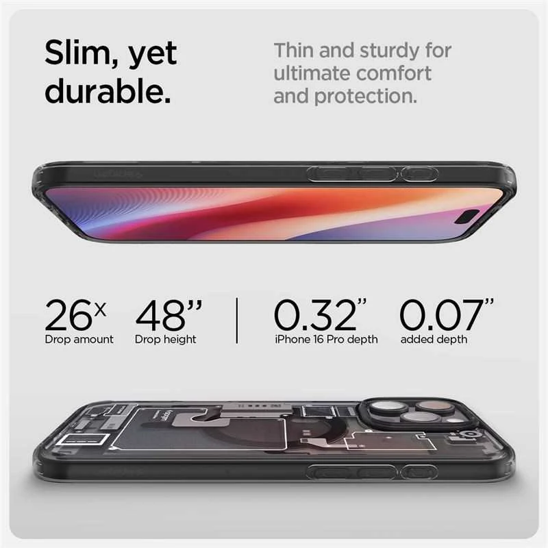 Spigen Ultra Hybrid Mag MagSafe – dėklas skirtas Apple iPhone 16 Pro Zero One