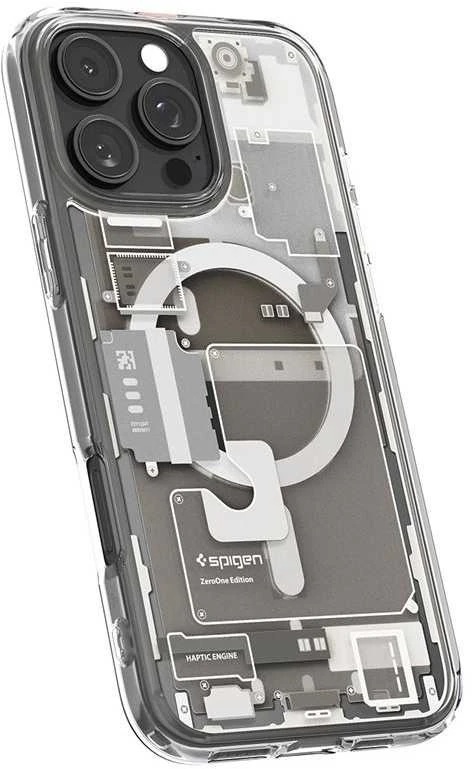 Spigen Ultra Hybrid Mag MagSafe – dėklas skirtas Apple iPhone 16 Pro Max Zero One Natural Titanium