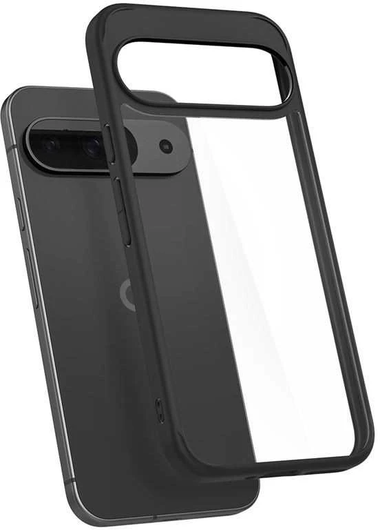 Spigen Ultra Hybrid – dėklas skirtas Google Pixel 9 / 9 Pro Matte Juodas