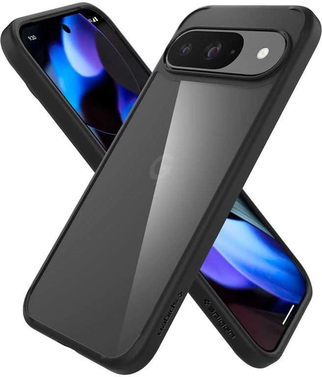 Spigen Ultra Hybrid – dėklas skirtas Google Pixel 9 / 9 Pro Matte Juodas