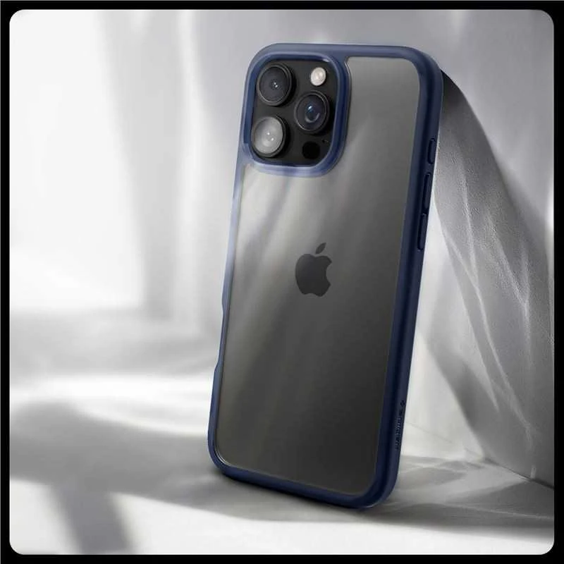 Spigen dėklas ULTRA HYBRID skirtas Apple iPhone 16 Pro Max navy mėlynas