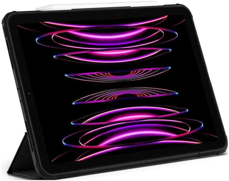 Spigen Ultra Hybrid Pro – dėklas skirtas Apple iPad Pro 11 2022-2020 Juodas