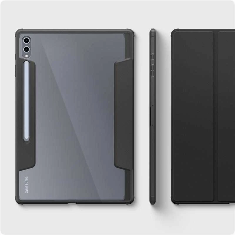 Spigen Ultra Hybrid Pro, juodas - Samsung Galaxy Tab S10/S9/S8 Ultra