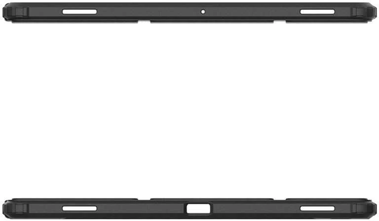 Spigen Ultra Hybrid Pro, juodas - Samsung Galaxy Tab S10/S9/S8 Ultra