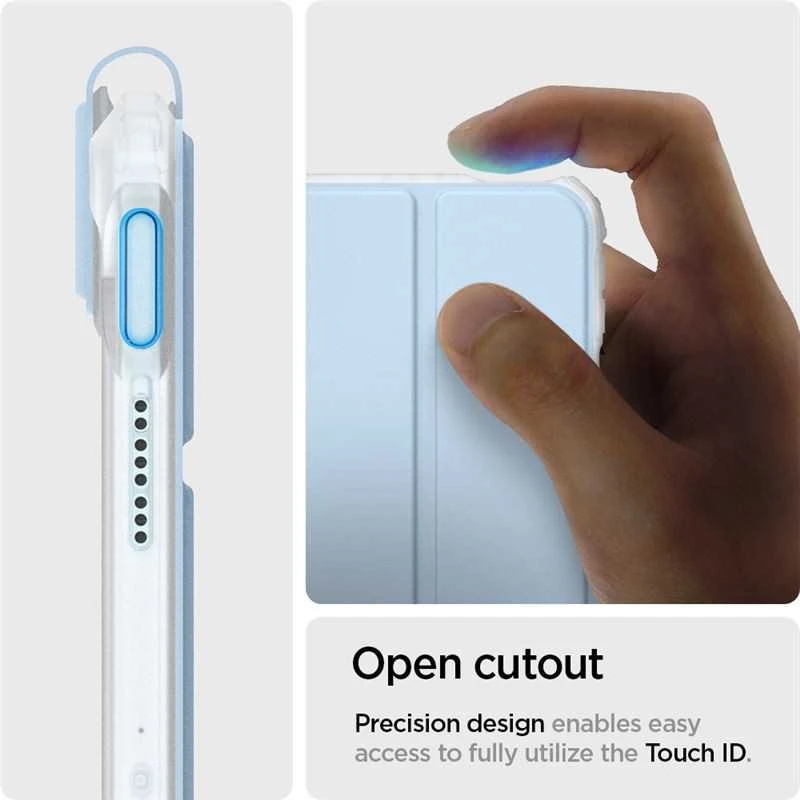 Spigen Ultra Hybrid Pro, sky mėlynas – Apple iPad Air 10.9″ (2022/2020)/11″ 2024/2025/2026