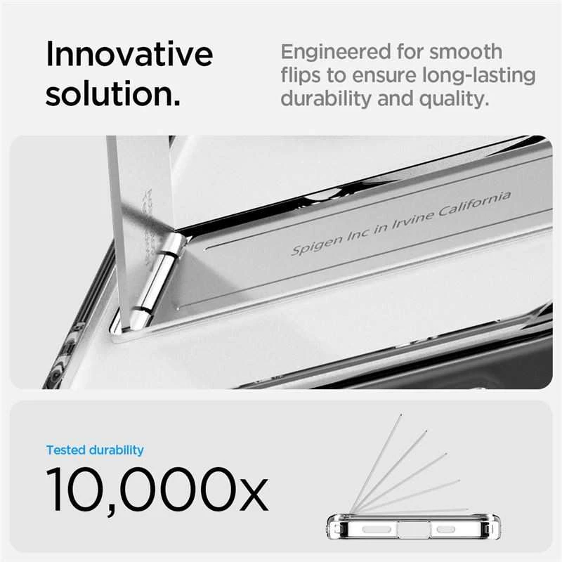 Dėklas Spigen Ultra Hybrid S MagSafe, skaidrus baltas - iPhone 16e