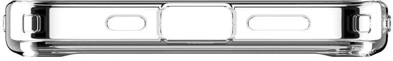 Dėklas Spigen Ultra Hybrid S MagSafe, skaidrus baltas - iPhone 16e