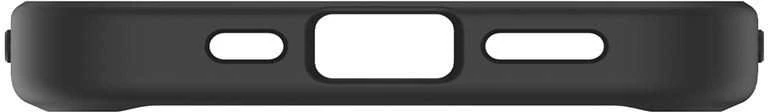 Dėklas Spigen Ultra Hybrid S MagSafe, matinis juodas – iPhone 16e