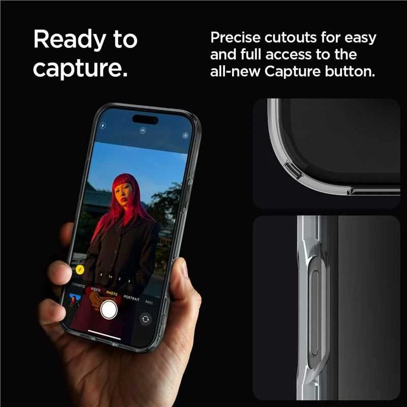 Spigen Ultra Hybrid Apple iPhone 16 Pro Max – dėklas telefonui skaidrus