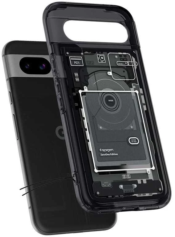 Dėklas Spigen Ultra Hybrid, zero one - Google Pixel 8a