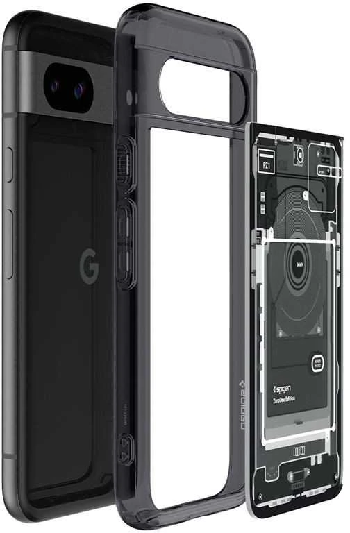 Dėklas Spigen Ultra Hybrid, zero one - Google Pixel 8a