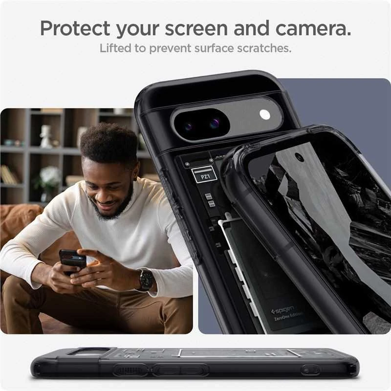 Dėklas Spigen Ultra Hybrid, zero one - Google Pixel 8a
