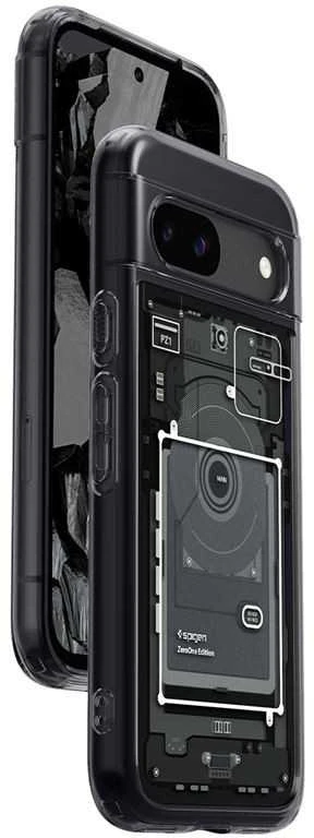 Dėklas Spigen Ultra Hybrid, zero one - Google Pixel 8a