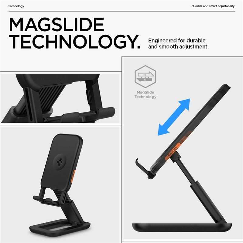 Spigen Universal Phone stand, juodas