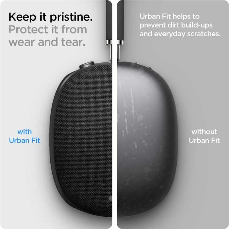 Spigen Urban Fit, juoda - AirPods Max
