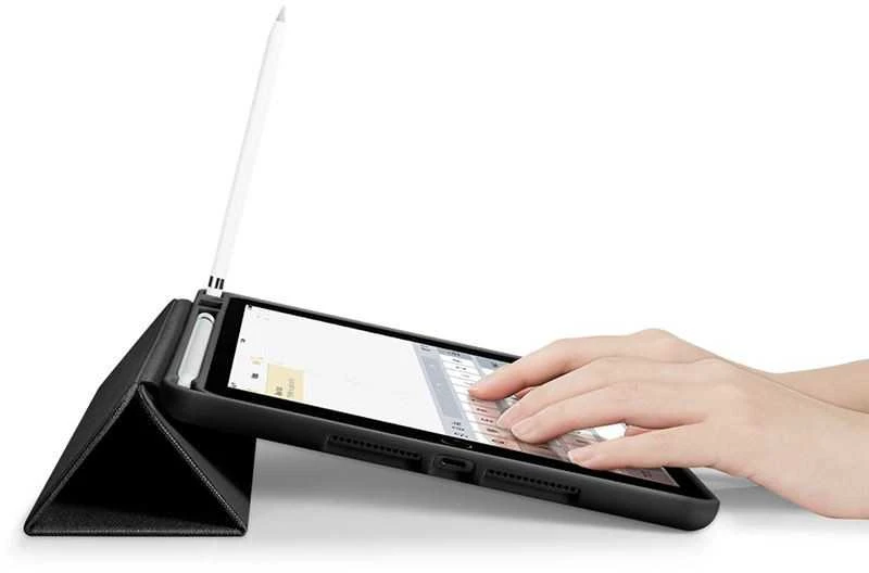 Spigen Urban Fit dėklas iPad 10.2 2019 juodas