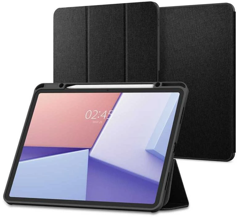 Spigen Urban Fit – dėklas skirtas Apple iPad Air 13 M3 2025 / M2 2024 Juodas