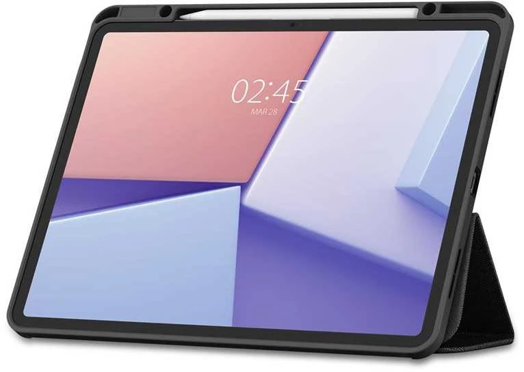 Spigen Urban Fit – dėklas skirtas Apple iPad Air 13 M3 2025 / M2 2024 Juodas