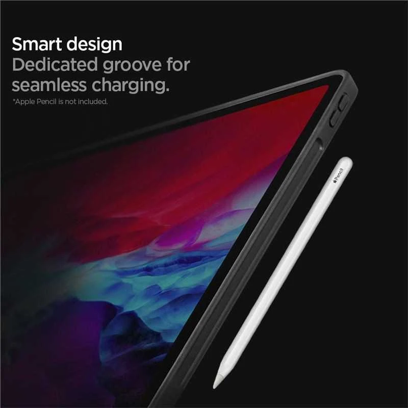 Spigen Urban Fit, juodos spalvos – Apple iPad Pro 11″ (2022/2021/2020/2018)