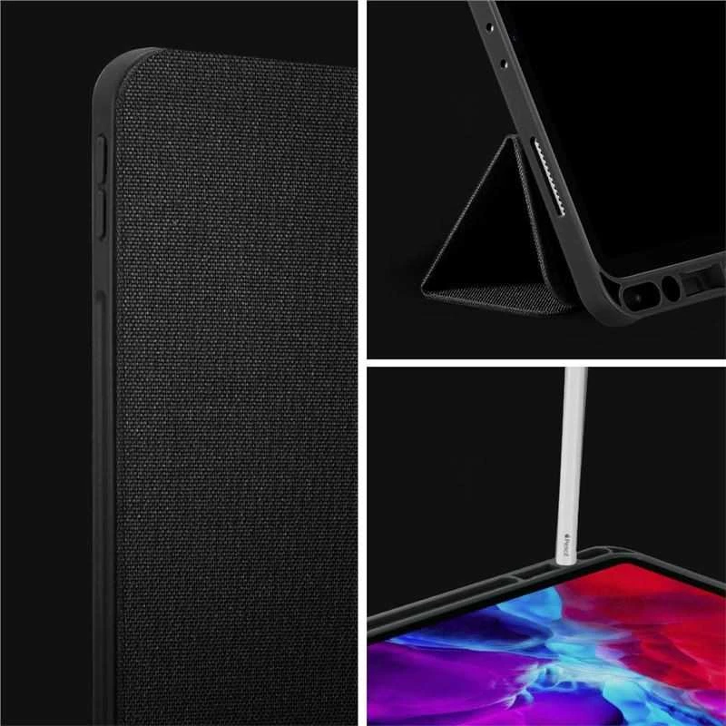 Spigen Urban Fit, juodos spalvos – Apple iPad Pro 11″ (2022/2021/2020/2018)