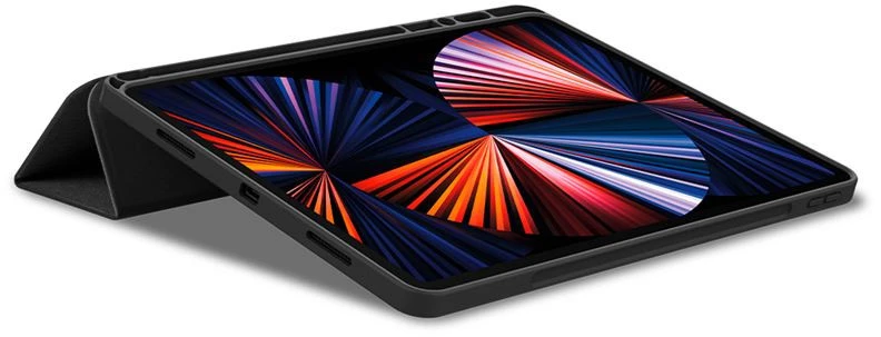 Spigen Urban Fit, juodas - iPad Pro 12.9" 2022/2021