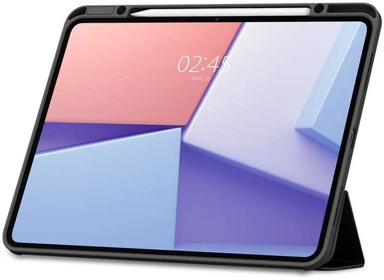 Apple iPad Pro 13.0 (7GEN) Spigen Urban Fit dėklas planšetiniam kompiuteriui juodos spalvos