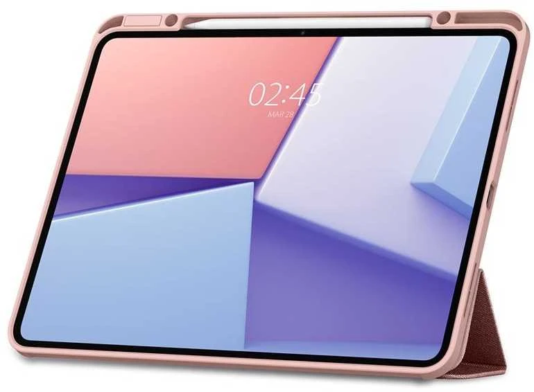 Spigen Urban Fit – dėklas skirtas Apple iPad Pro 13 M4, 2024 Rose Gold