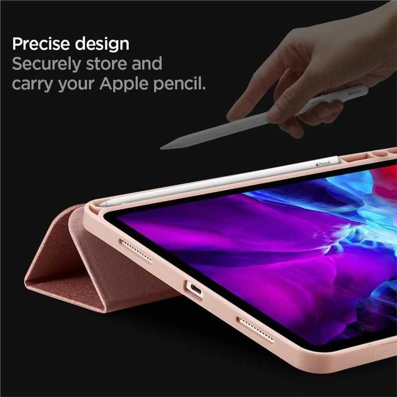 Spigen Urban Fit, rožinė - iPad Pro 11" (2022/2021/2020/2018)