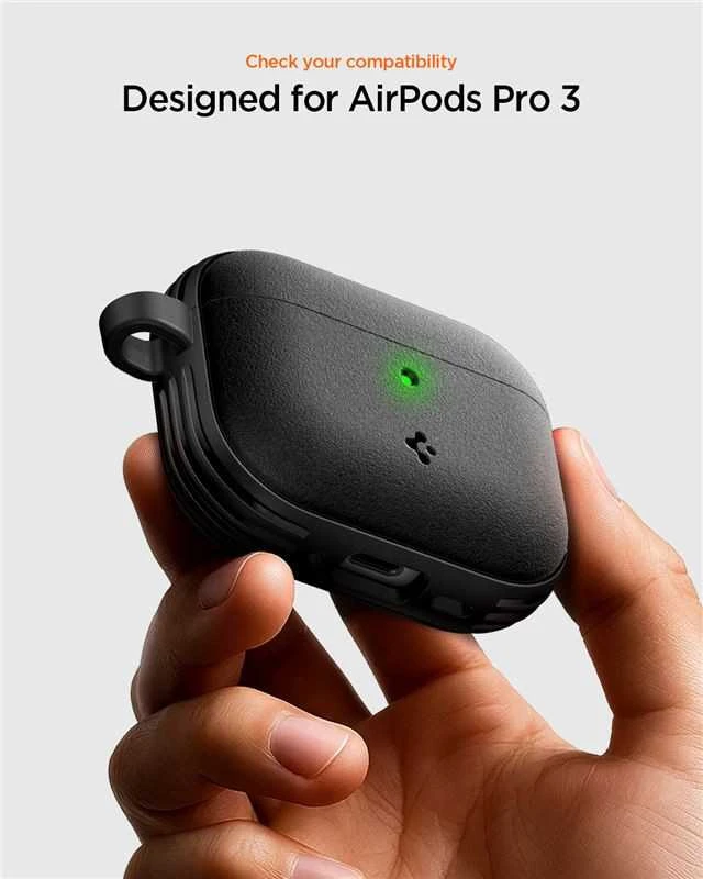 Dėklas Spigen Vault, matte juodas - AirPods Pro 3