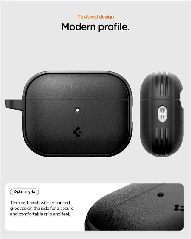 Dėklas Spigen Vault, matte juodas - AirPods Pro 3