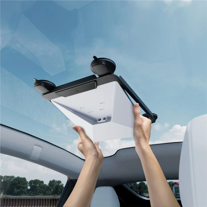 Spigen automobilio lango laikiklis STL100, juodas - Starlink Mini
