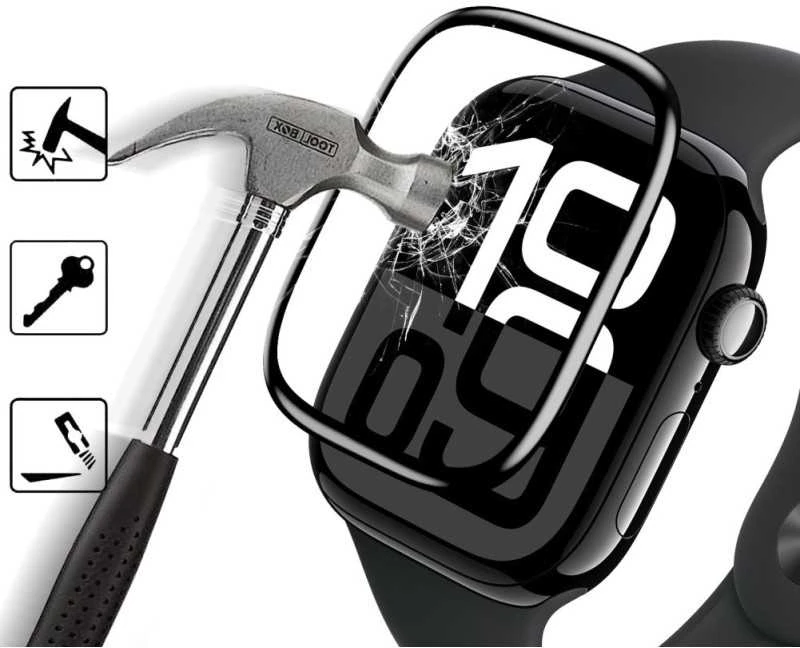 Hofi hibridinis stiklas Apple Watch 4/5 44mm
