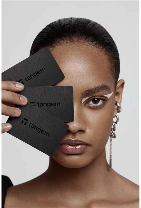 „Tangem“ piniginė – 3 kortelių rinkinys