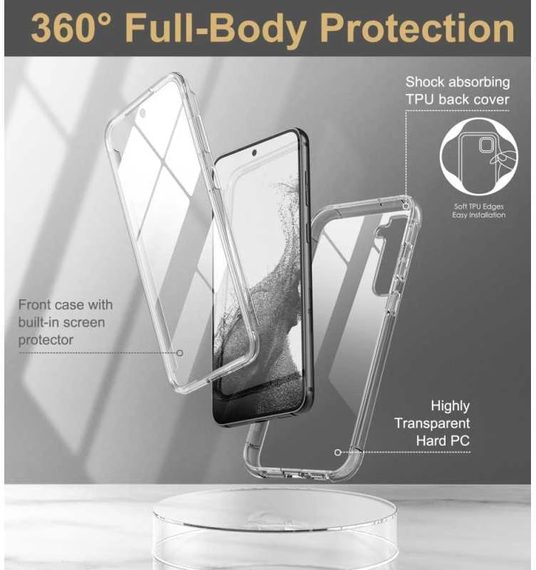 Tech-Protect Kevlar Samsung Galaxy S23 Plus – dėklas telefonui skaidrus