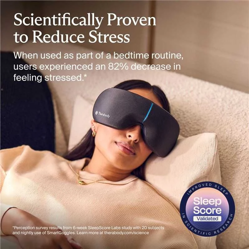 THERABODY SMARTGOGGLES 2.0, Juodas