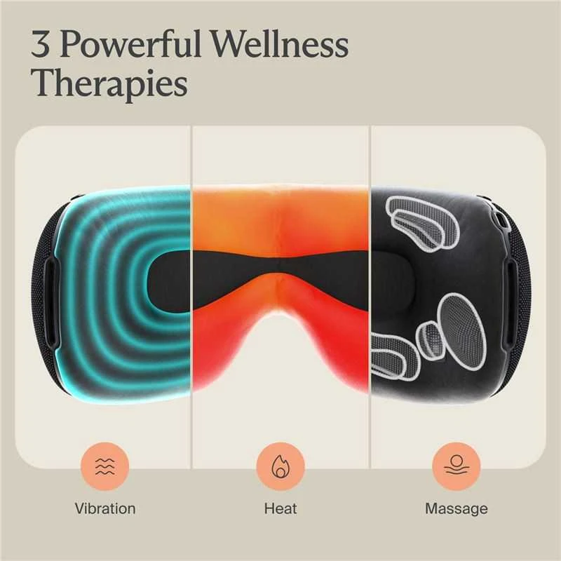 THERABODY SMARTGOGGLES 2.0, Juodas