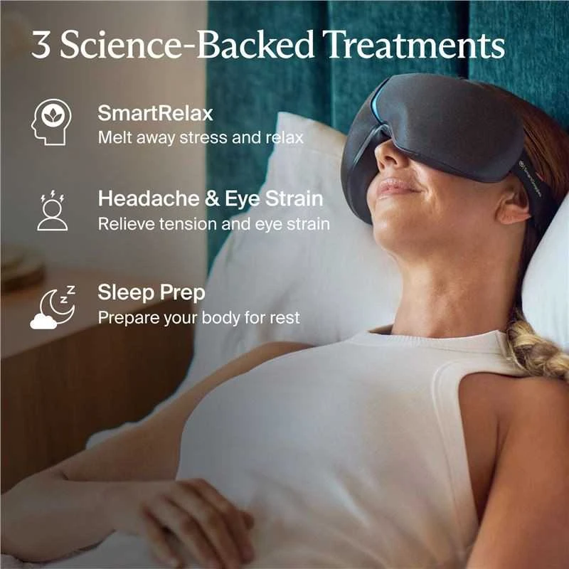 THERABODY SMARTGOGGLES 2.0, Juodas