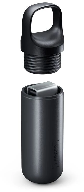 Tūtos tipo dėklas Ledger Nano X Pod