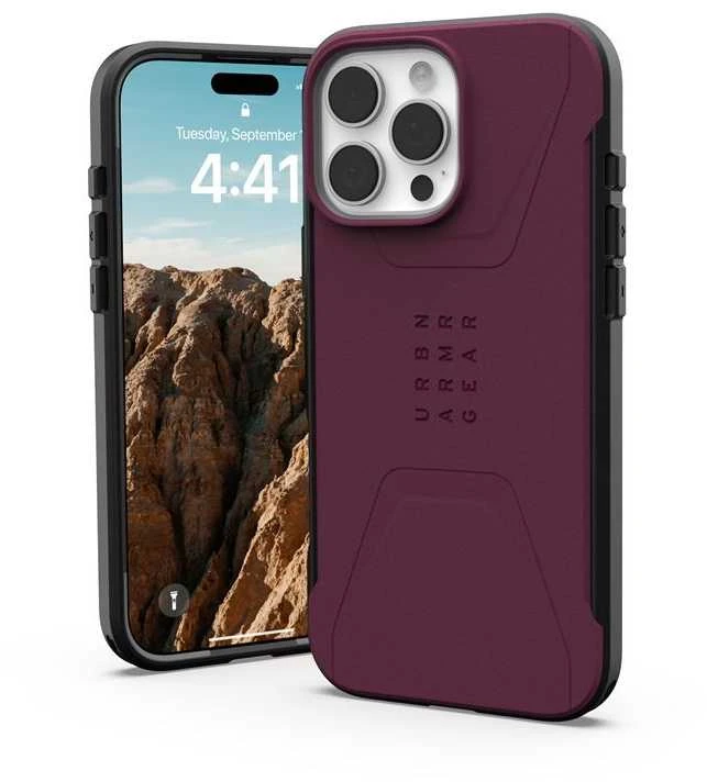 Urban Armor Gear Civilian mobiliojo telefono dėklas 17,5 cm (6.9″) Bordo