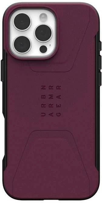 Urban Armor Gear Civilian mobiliojo telefono dėklas 17,5 cm (6.9″) Bordo