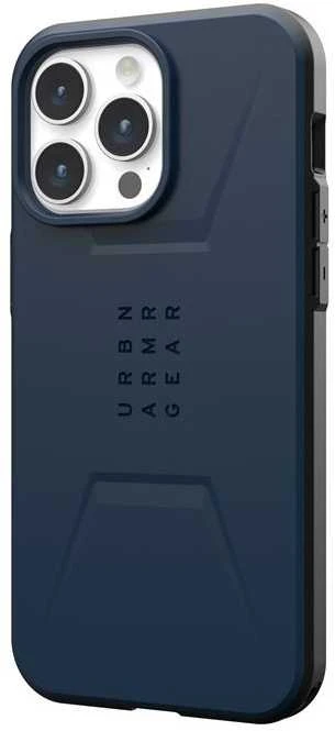 Urban Armor Gear UAG Civilian MagSafe Apple iPhone 15 Pro Max - dėklas telefonui mėlynos spalvos