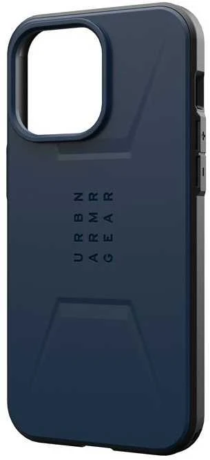Urban Armor Gear UAG Civilian MagSafe Apple iPhone 15 Pro Max - dėklas telefonui mėlynos spalvos