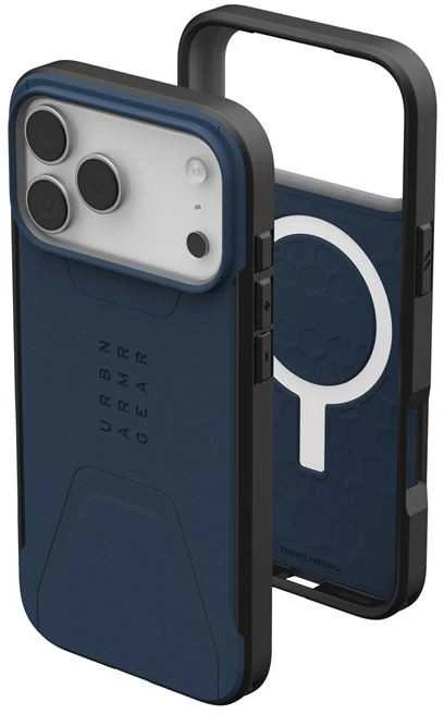 Dėklas „Urban Armor Gear“ UAG Civilian Magsafe akiniai nuo saulės, Mallard - iPhone 17 Pro Max