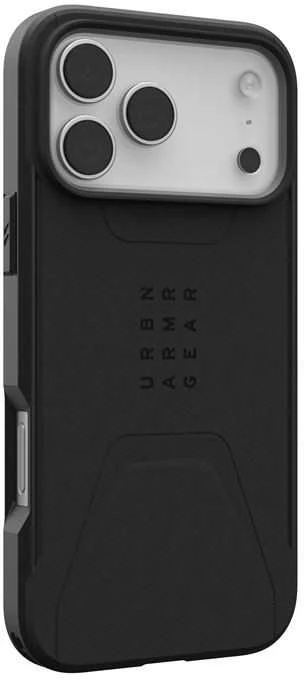 Dėklas Urban Armor Gear UAG Civilian Magsafe,Juodas - iPhone 17 Pro Max
