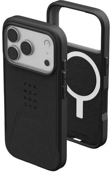 Urban Armor Gear Dėklas UAG Civilian Magsafe,Juodas - iPhone 17 Pro