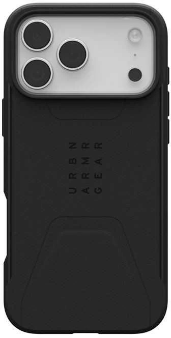 Dėklas Urban Armor Gear UAG Civilian Magsafe,Juodas - iPhone 17 Pro Max