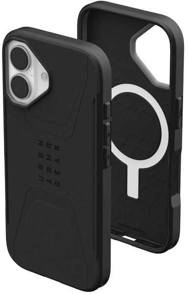 Urban Armor Gear Dėklas UAG Civilian Magsafe,Juodas - iPhone 17