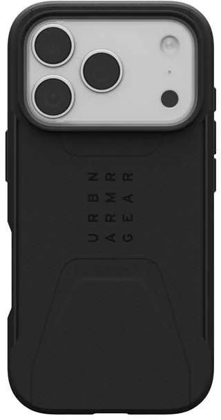 Urban Armor Gear Dėklas UAG Civilian Magsafe,Juodas - iPhone 17 Pro